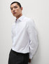 Marks & Spencer"Slim Fit Easy Iron Cotton Blend Shirt"